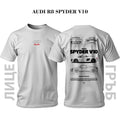 T-shirt AUDI R8 SPYDER V10 WHITE