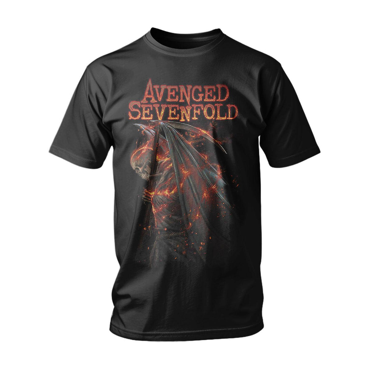 Tricou Avenged Sevenfold – Bat on Fire