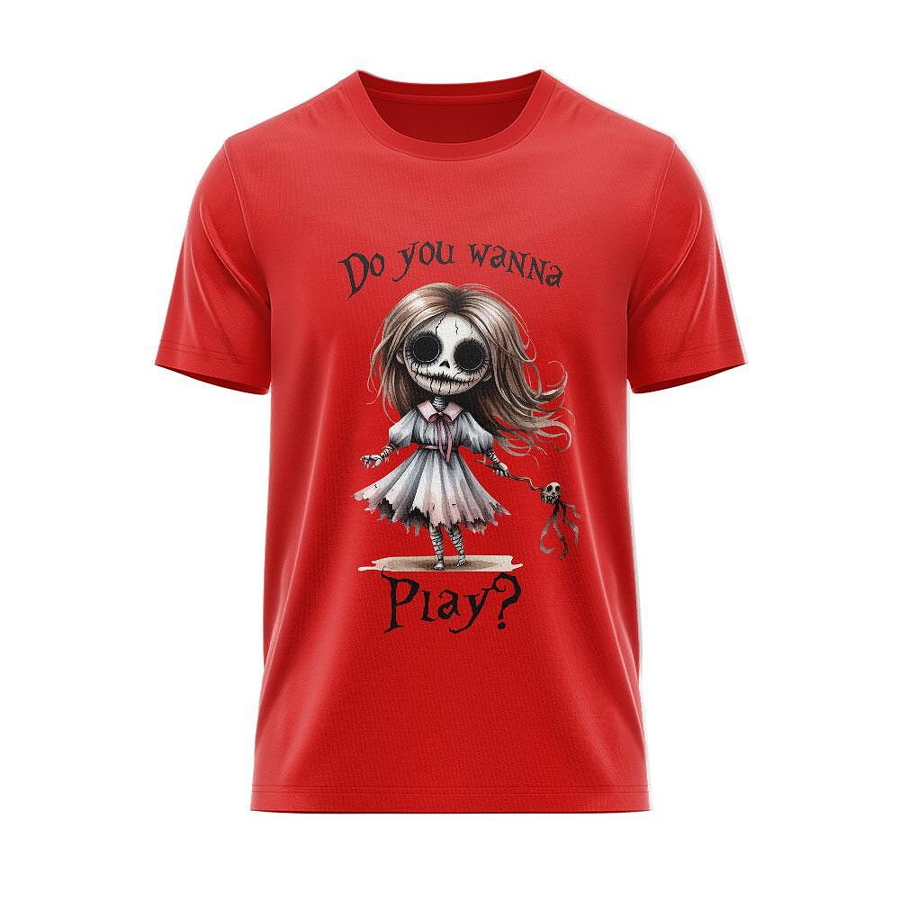 T-shirt "Do You Want To Play"