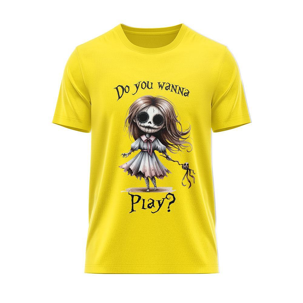 T-shirt "Do You Want To Play"
