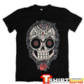 Tricou Calavera Rose & Heart