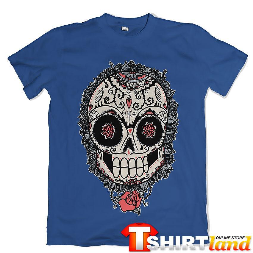 Tricou Calavera Rose & Heart