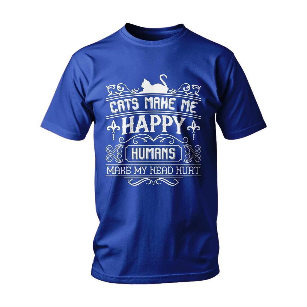 Cats Make Me Happy T-Shirt