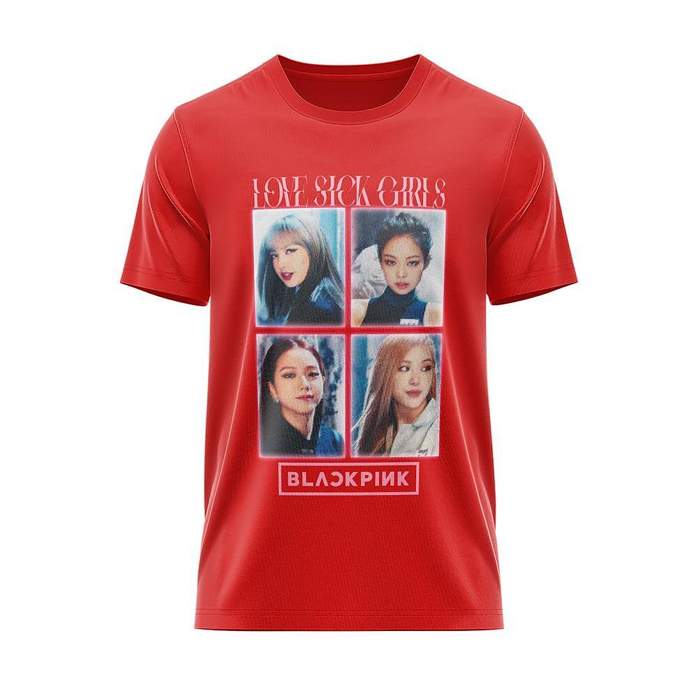 BlackPink "Love Sick Girls" T-shirt
