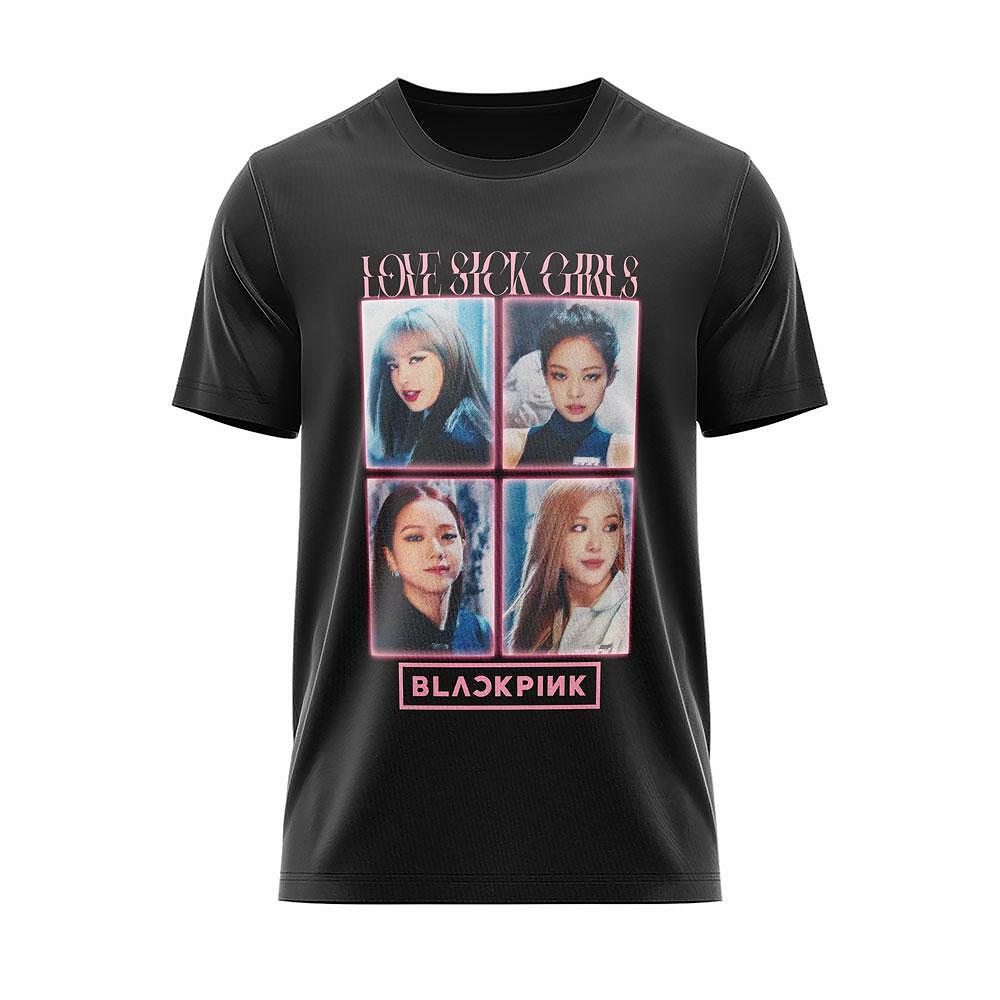 BlackPink "Love Sick Girls" T-shirt