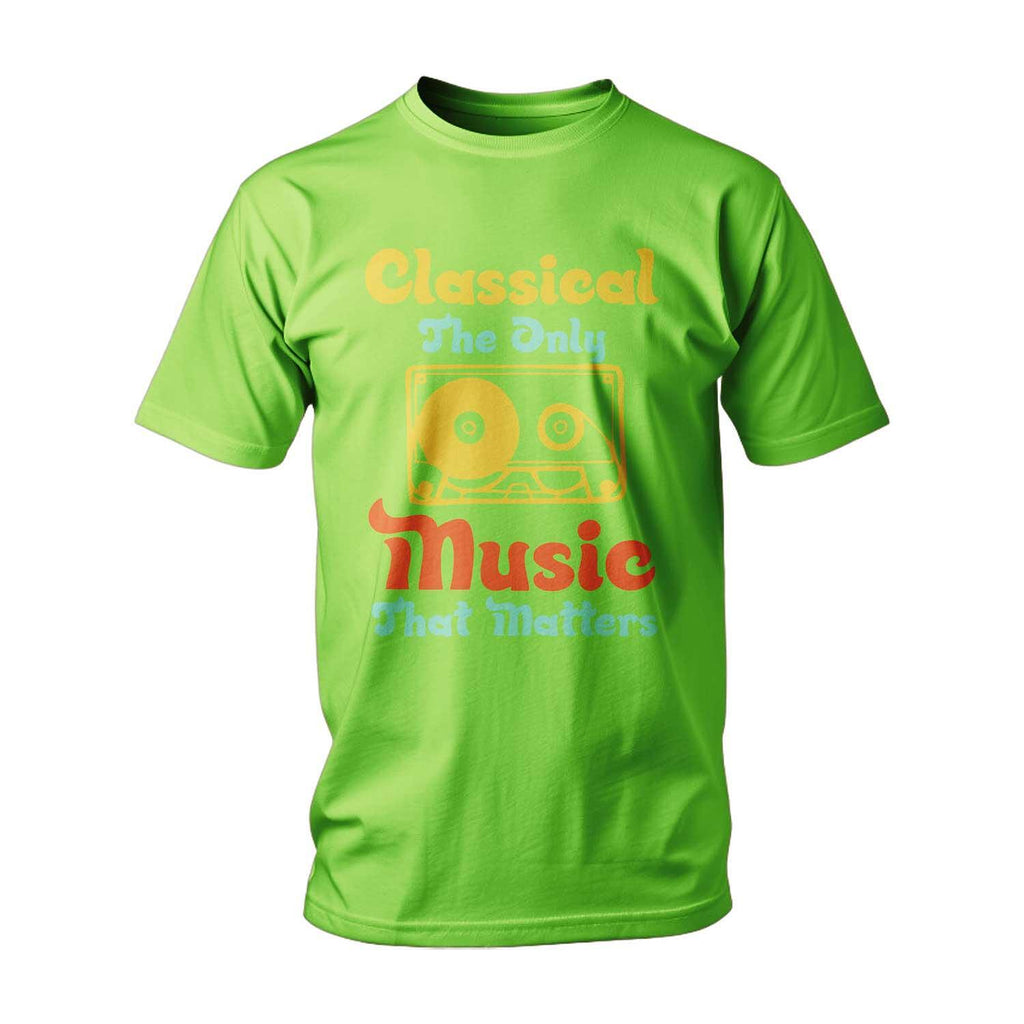 Tricou Classical - Singura muzică ce contează