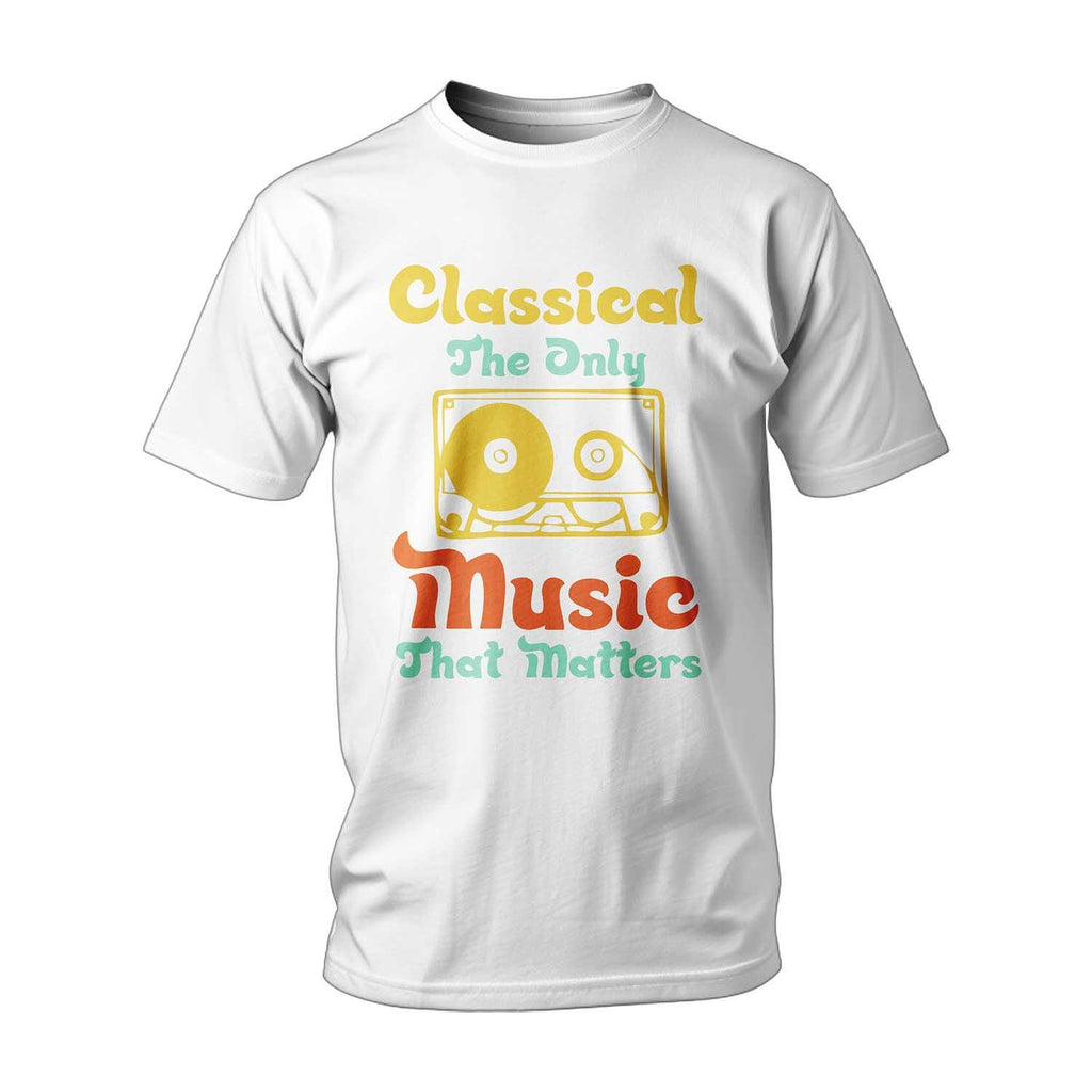Tricou Classical - Singura muzică ce contează