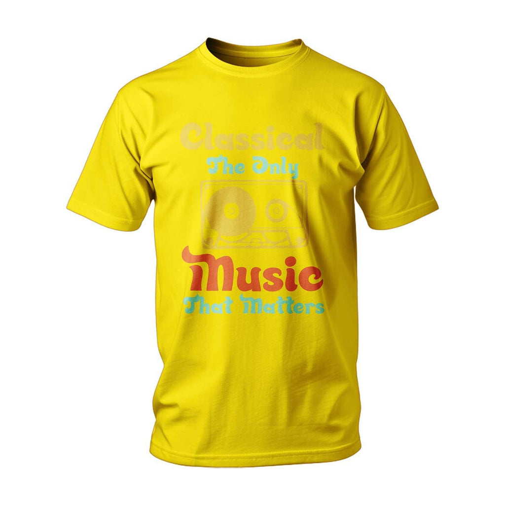 Tricou Classical - Singura muzică ce contează