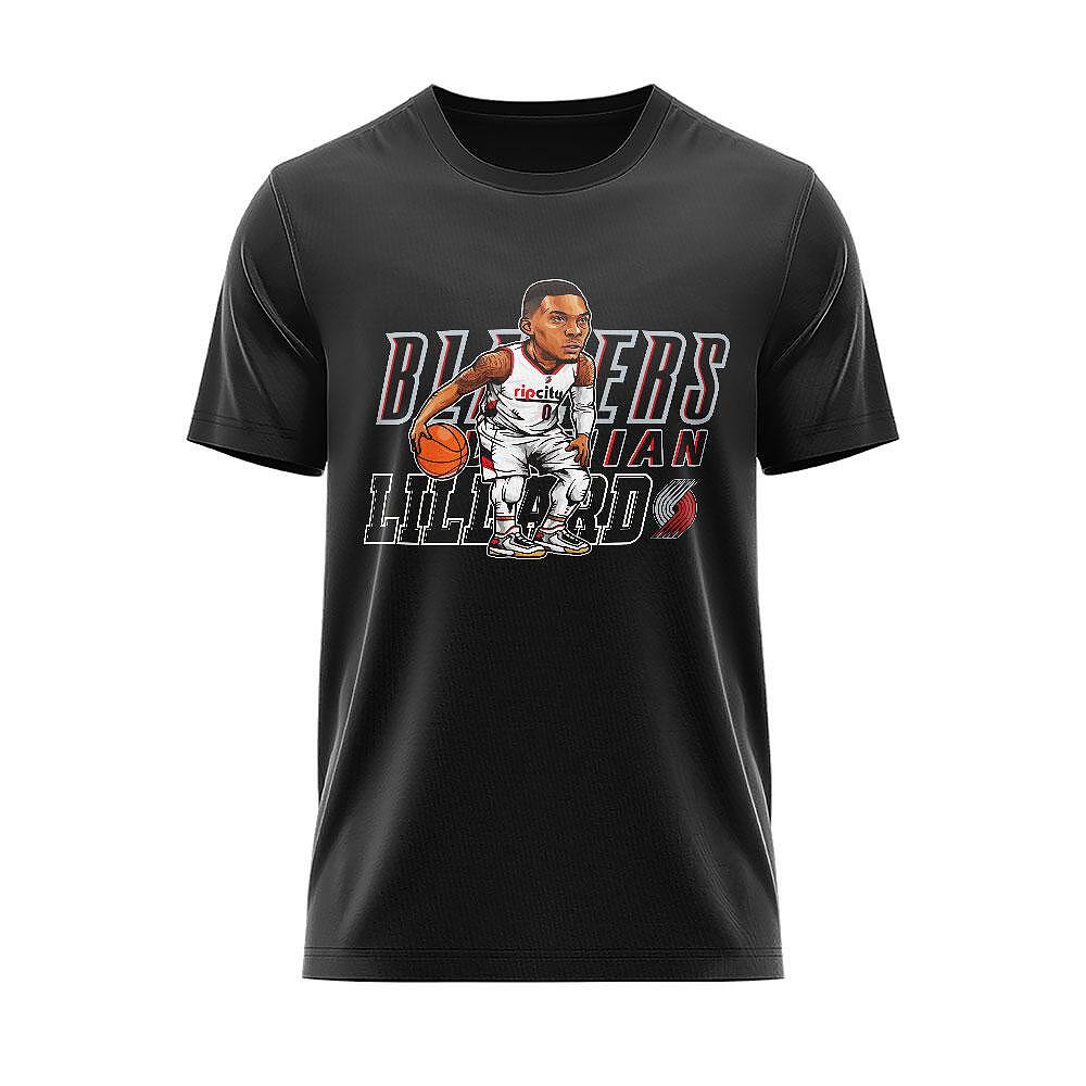 T-shirt Portland Trail Blazers Damian Lillard