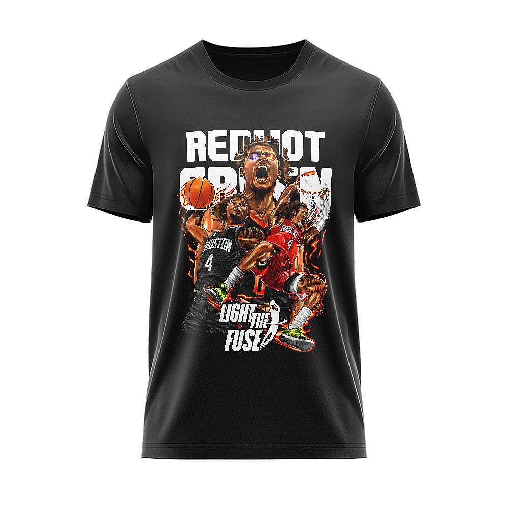 Tricou Houston Rockets Jalen Green light The Fuse