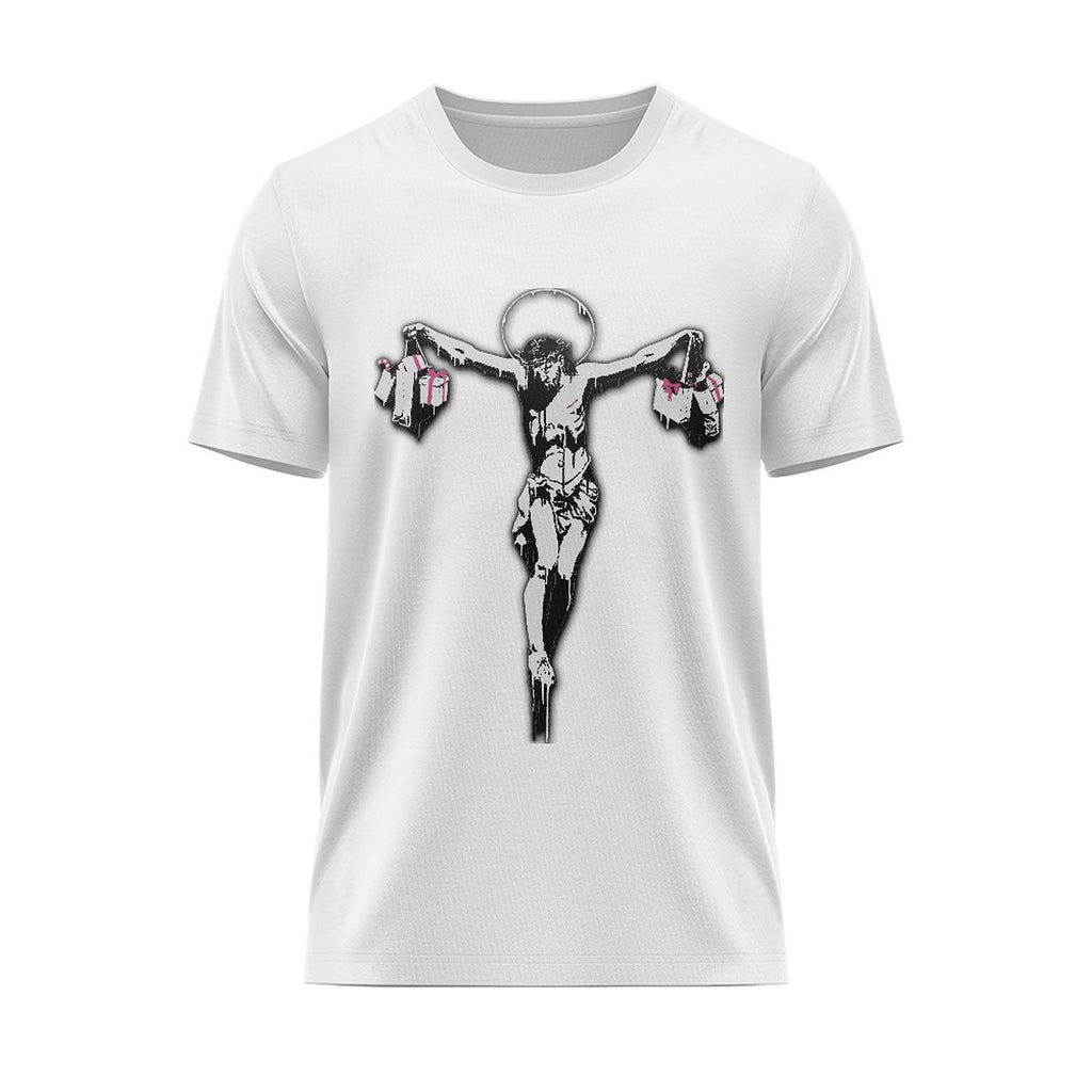Tricou Christ With Shopping Bags