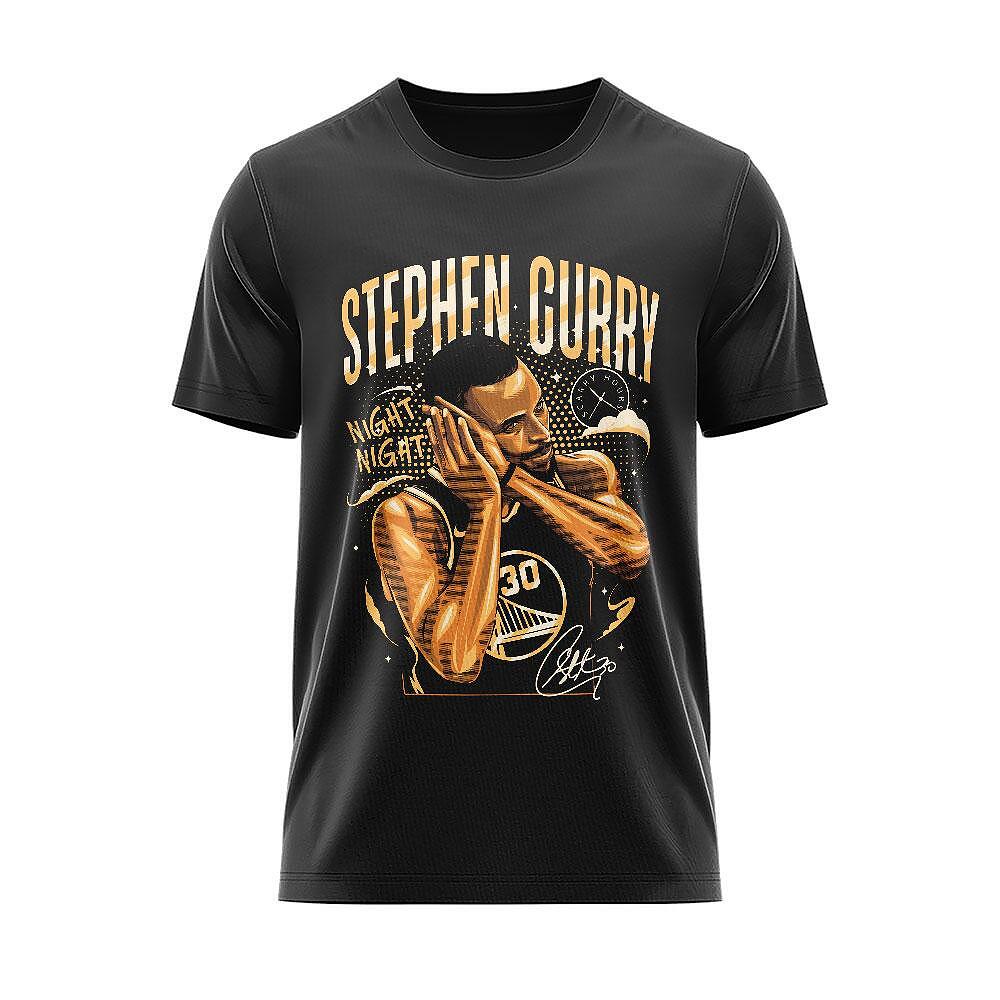 Tricou Golden State Warriors Steph Curry Night Night