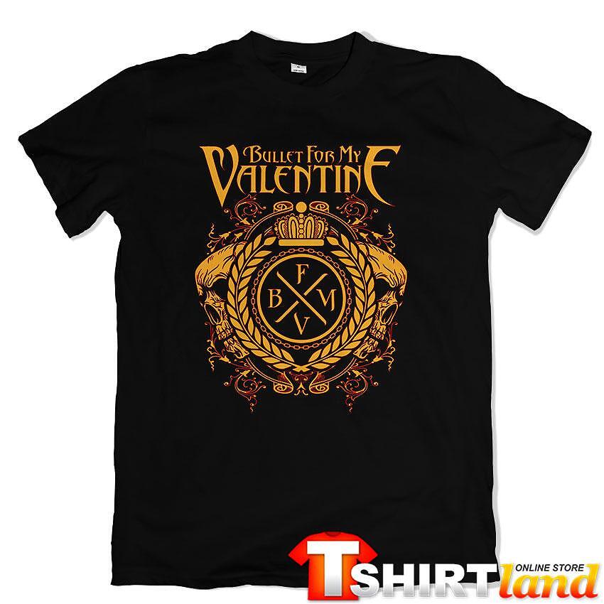Bullet for my Valentine Skulls and Crown T-Shirt