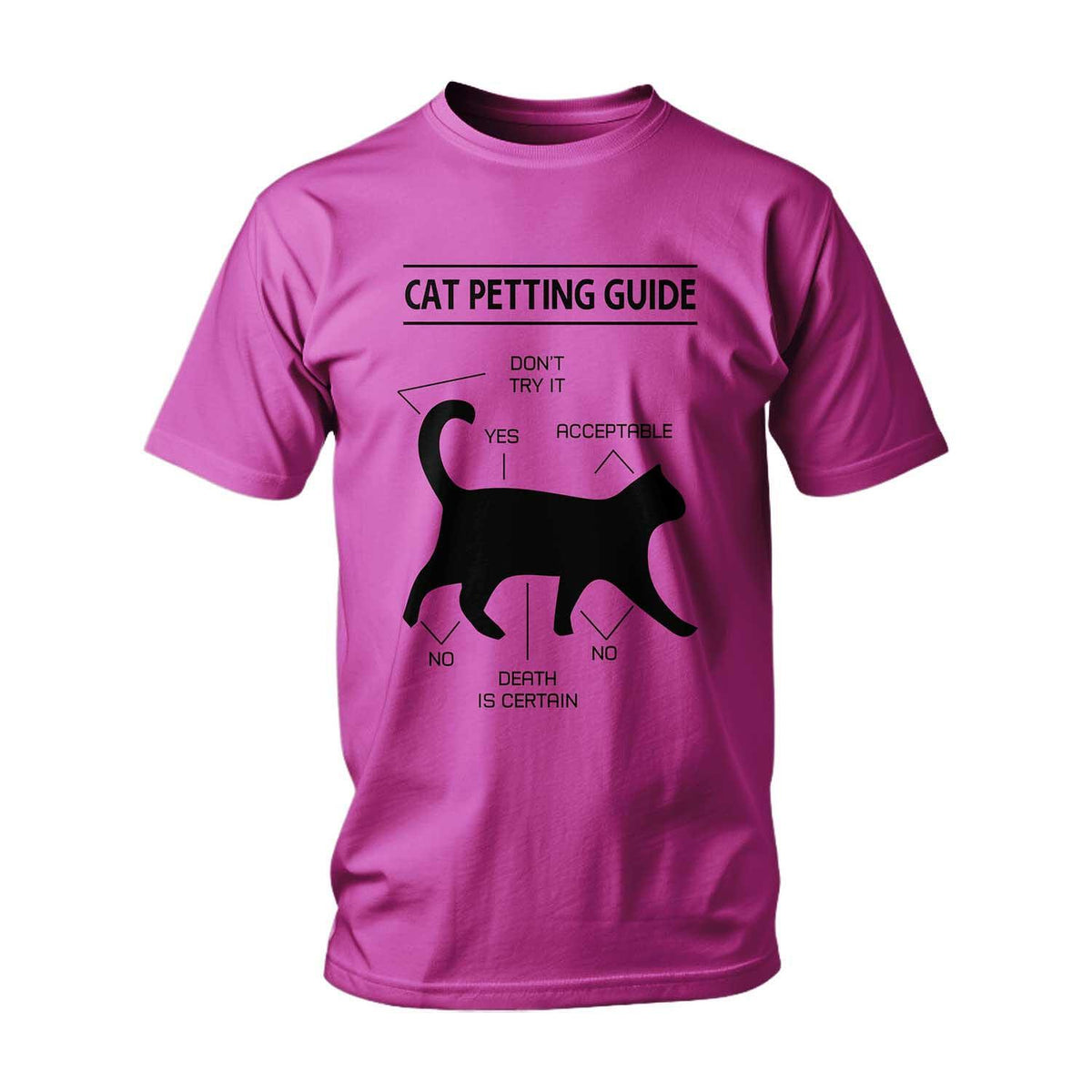 Тениска Cat Petting Guide