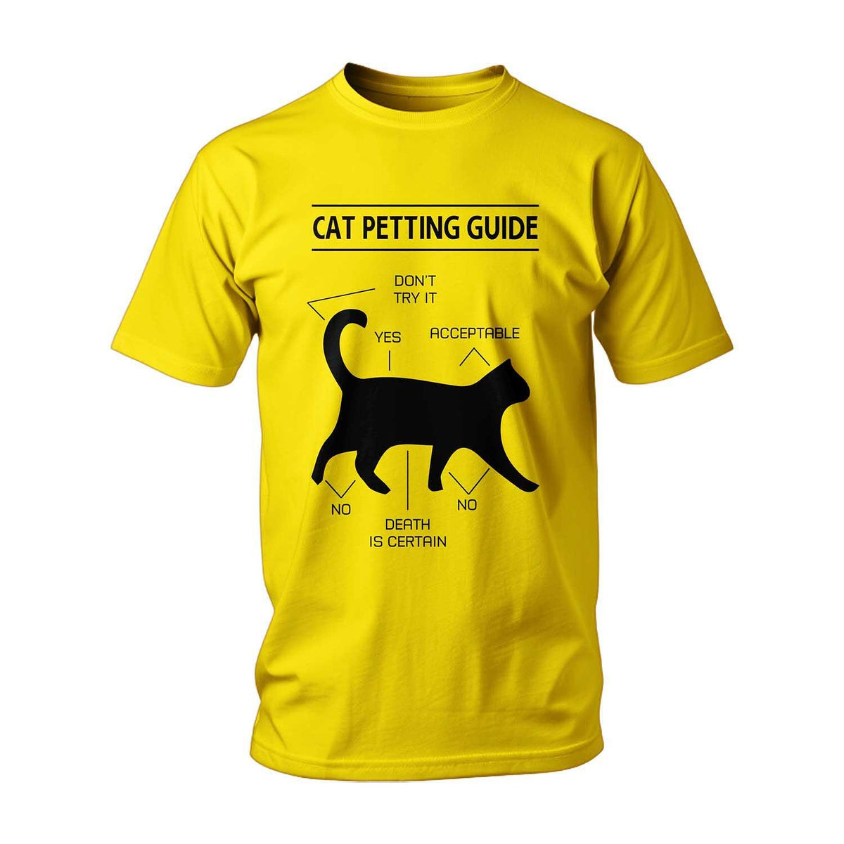 Тениска Cat Petting Guide