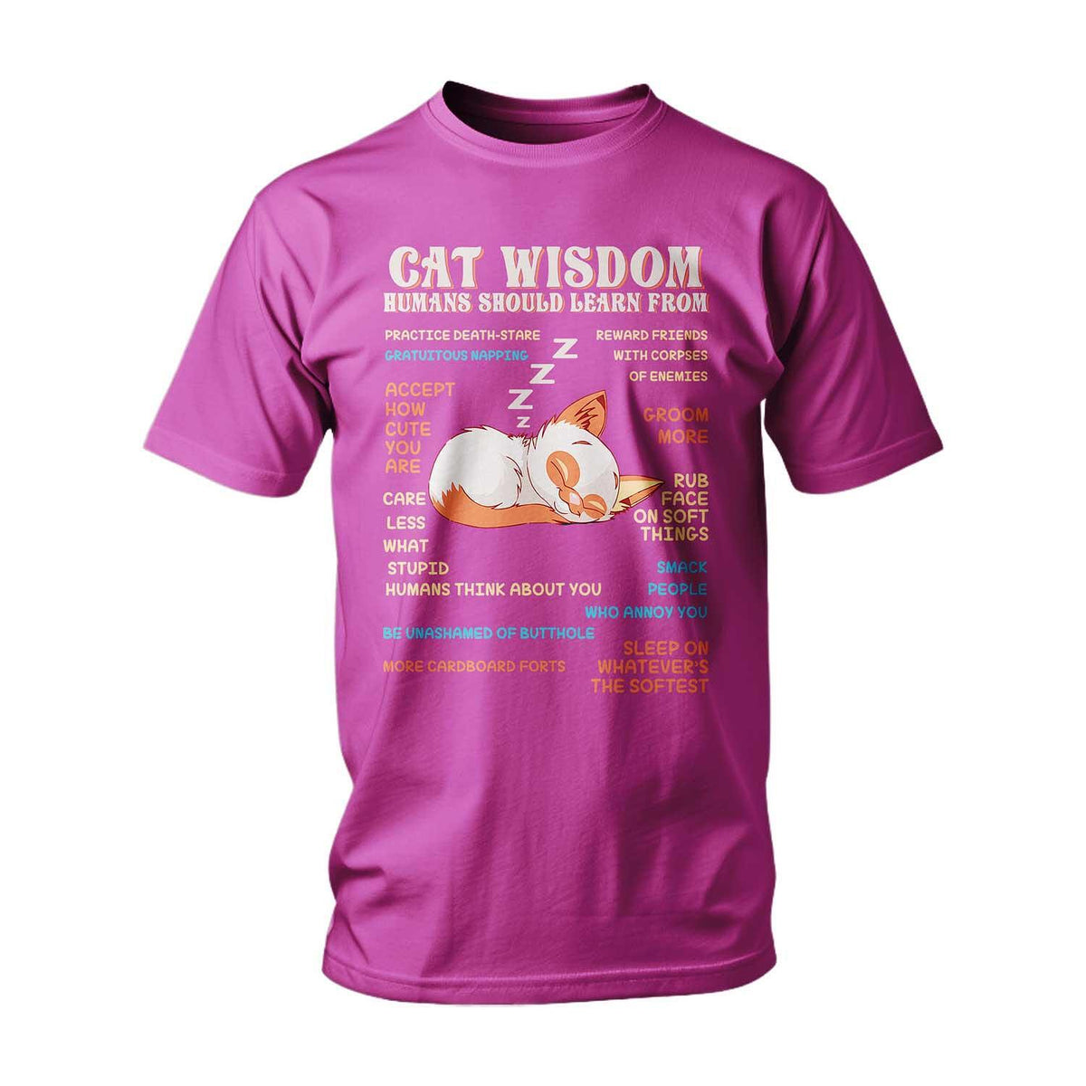 Тениска Cat Wisdom