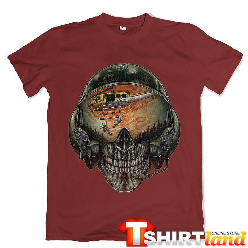 T-shirt Skull Rescue Forest
