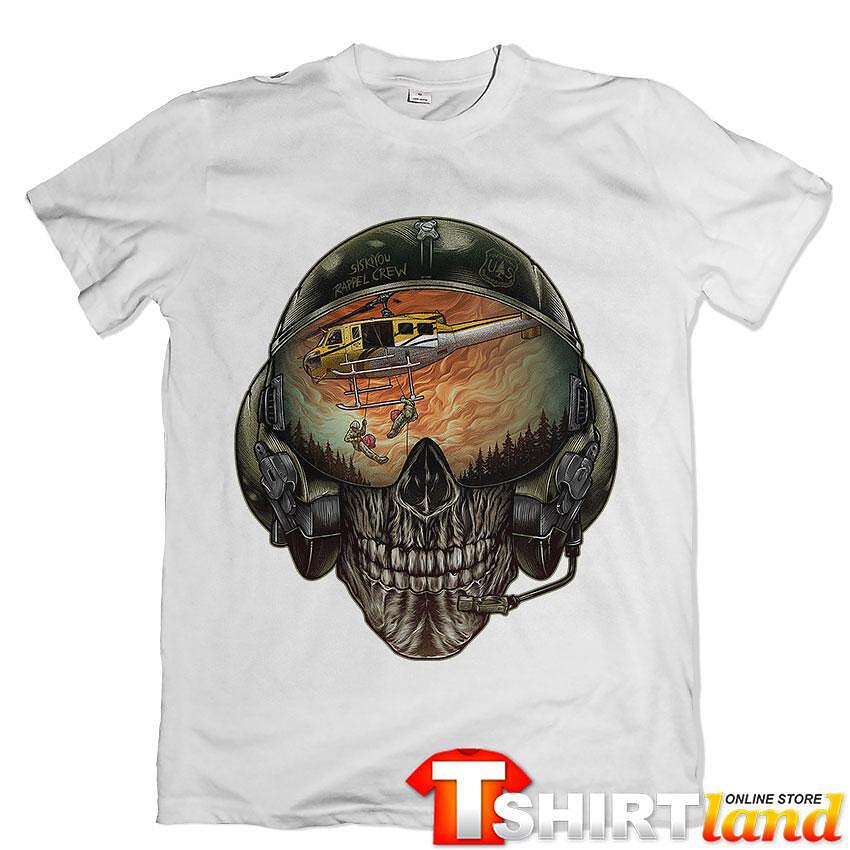 T-shirt Skull Rescue Forest