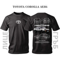 T-shirt TOYOTA COROLLA AE86 INITIAL D