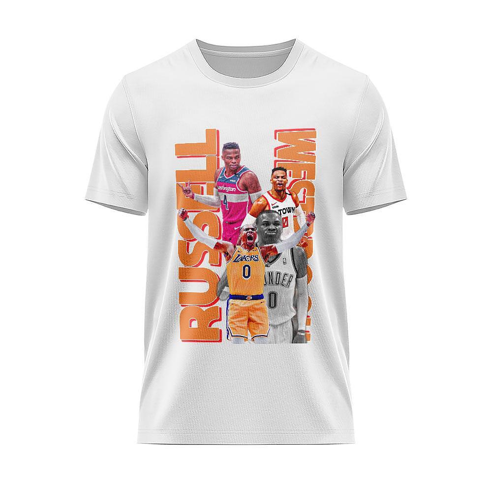 Тениска OKC Russell Westbrook through the years