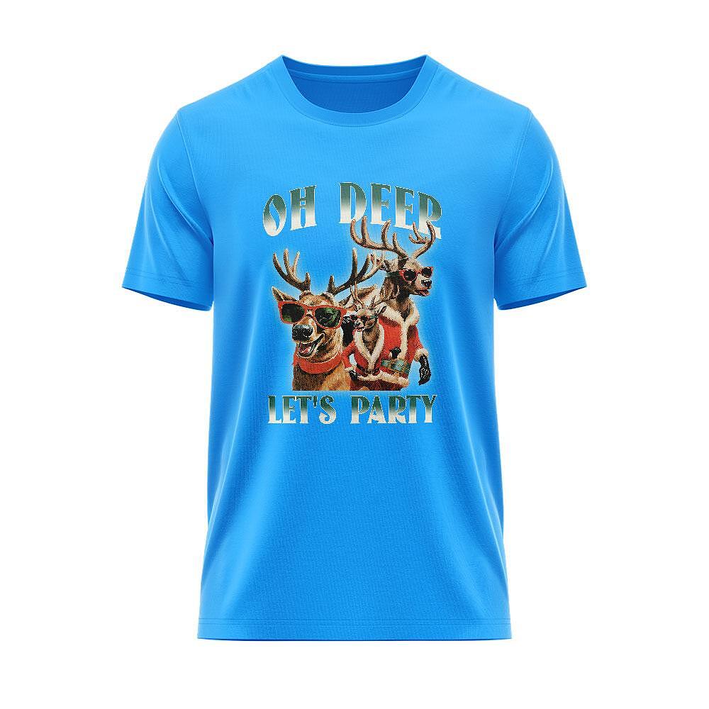 T-shirt Oh Deer Let's Party CHR_50