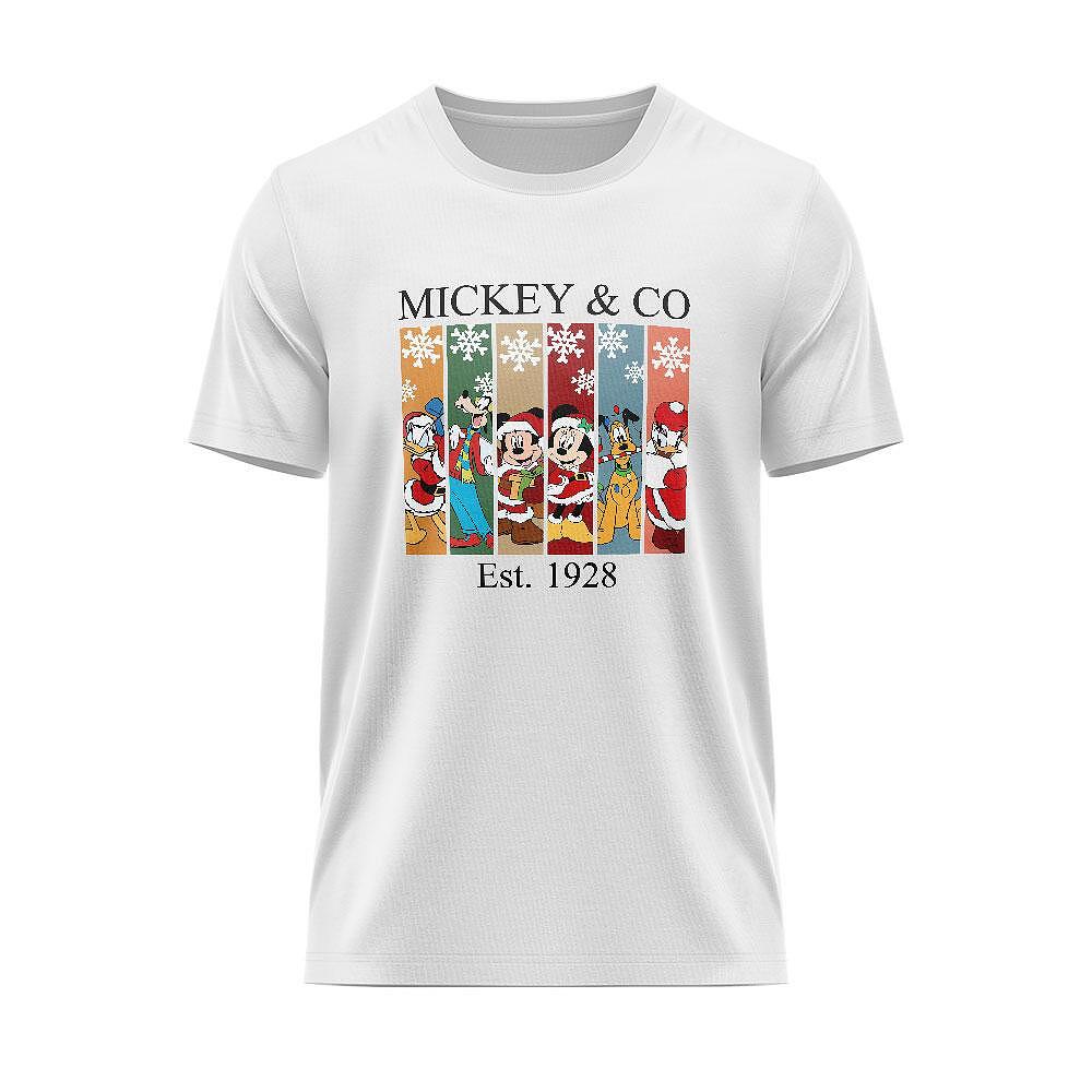 T-shirt Christmas Disney Mickey & Co 10 CHR_37