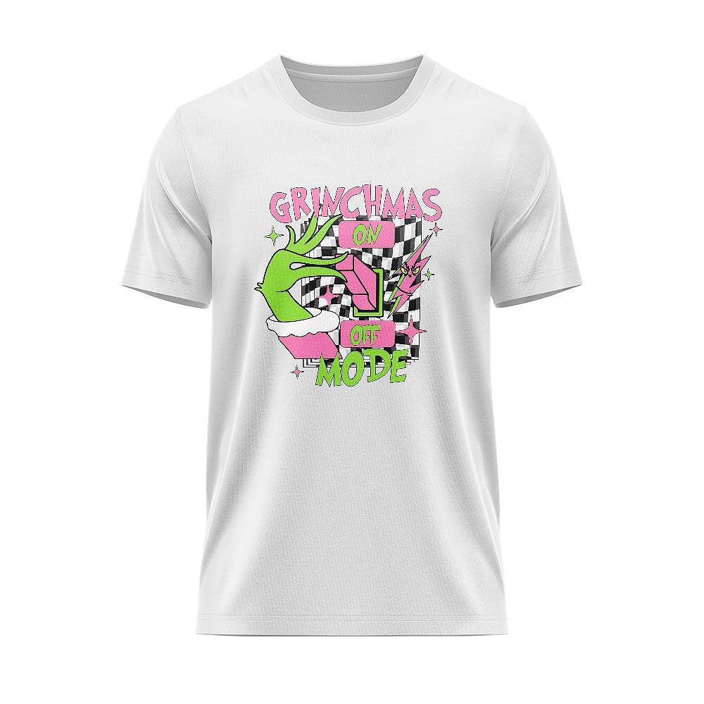 T-shirt Christmas Grinchmas Mode ON/OFF CHR_38