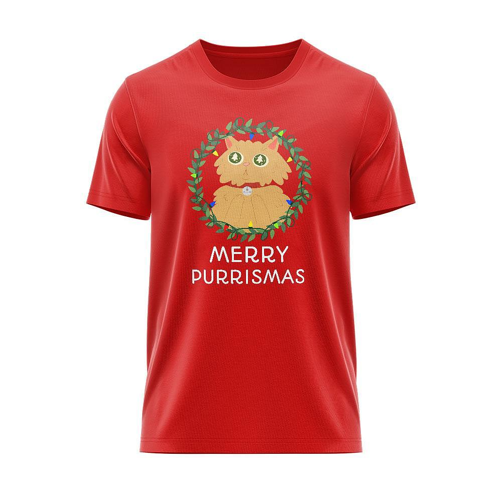 Тениска Merry Purrismas CHR_54