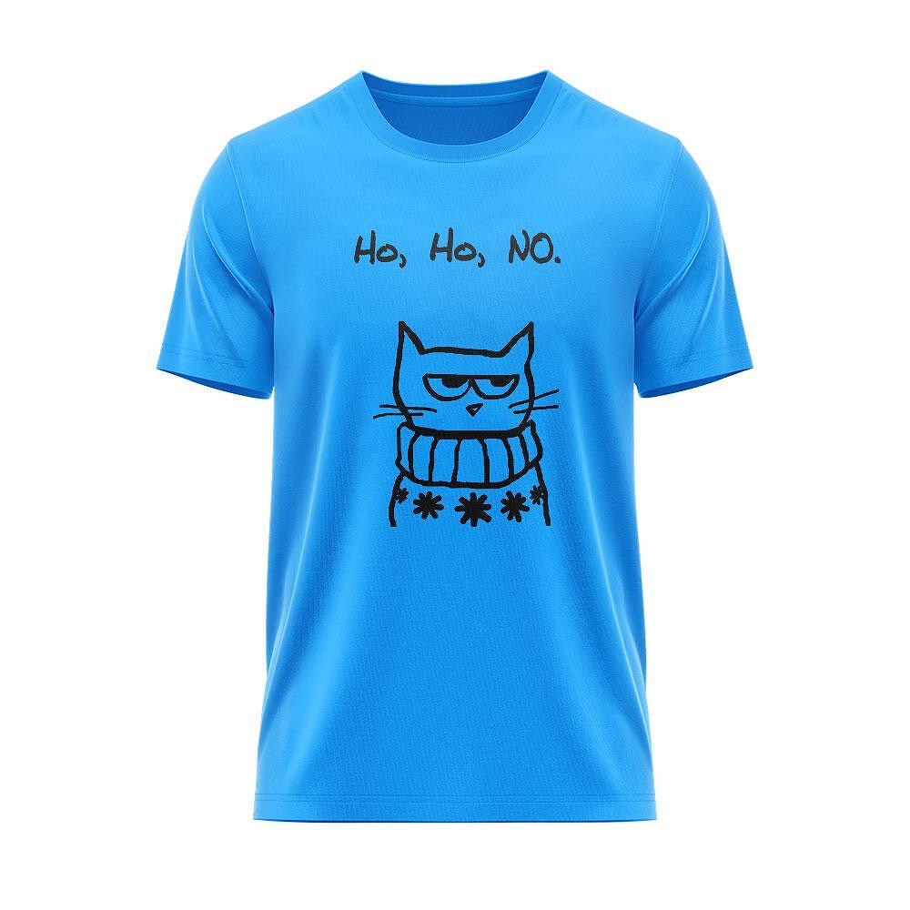 Tricou Christmas Mad Cat Ho, Ho, No CHR_44
