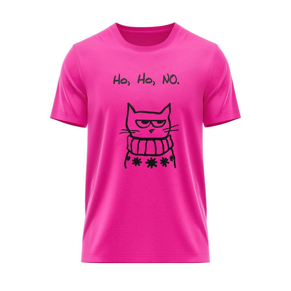 Tricou Christmas Mad Cat Ho, Ho, No CHR_44