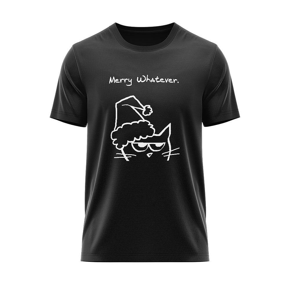 Тениска Christmas Mad Cat Merry Whatever CHR_45
