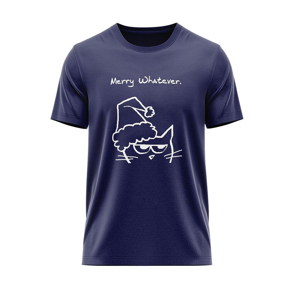 Тениска Christmas Mad Cat Merry Whatever CHR_45