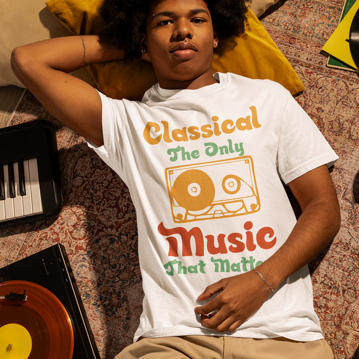 Tricou Classical - Singura muzică ce contează