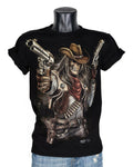 T-Shirt Cowboy Skeleton GR-607