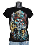 Тениска Crazy Bad Skeleton 3D-144