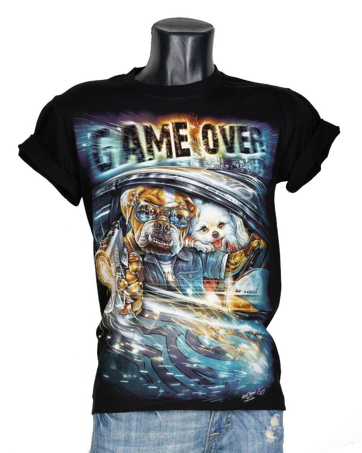Тениска Cute Game Over GR-700