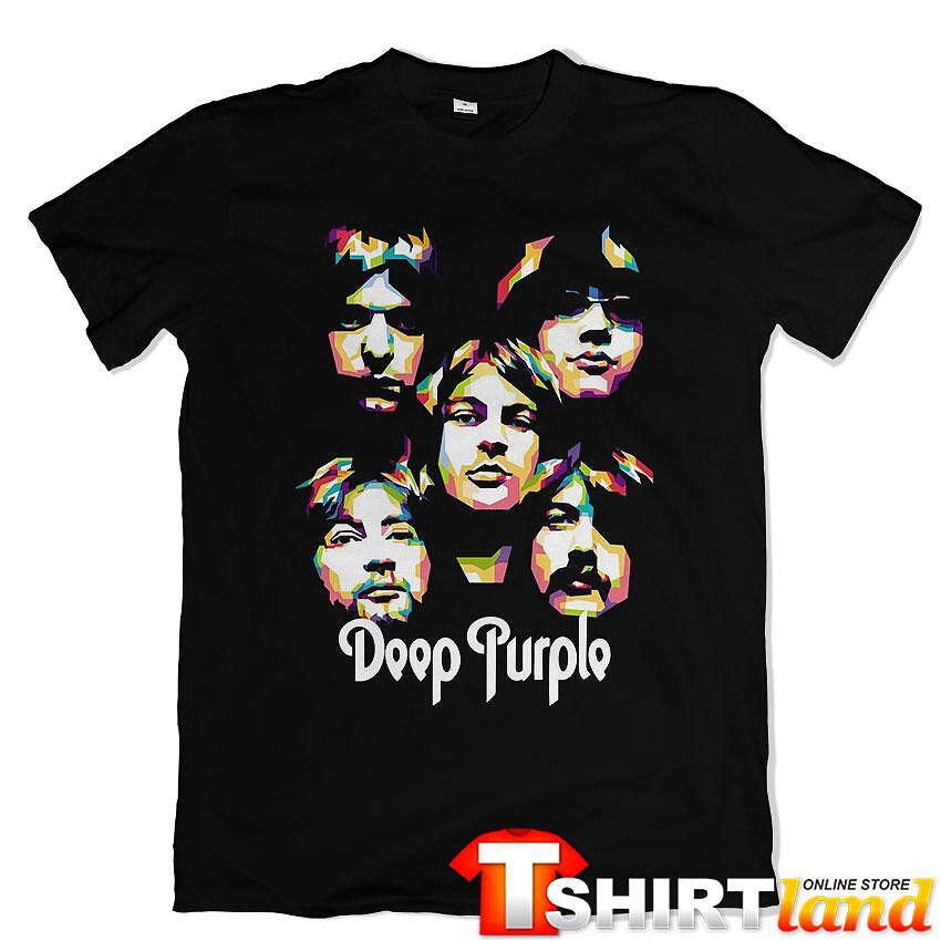 Tricou Deep Purple Pop Art Logo