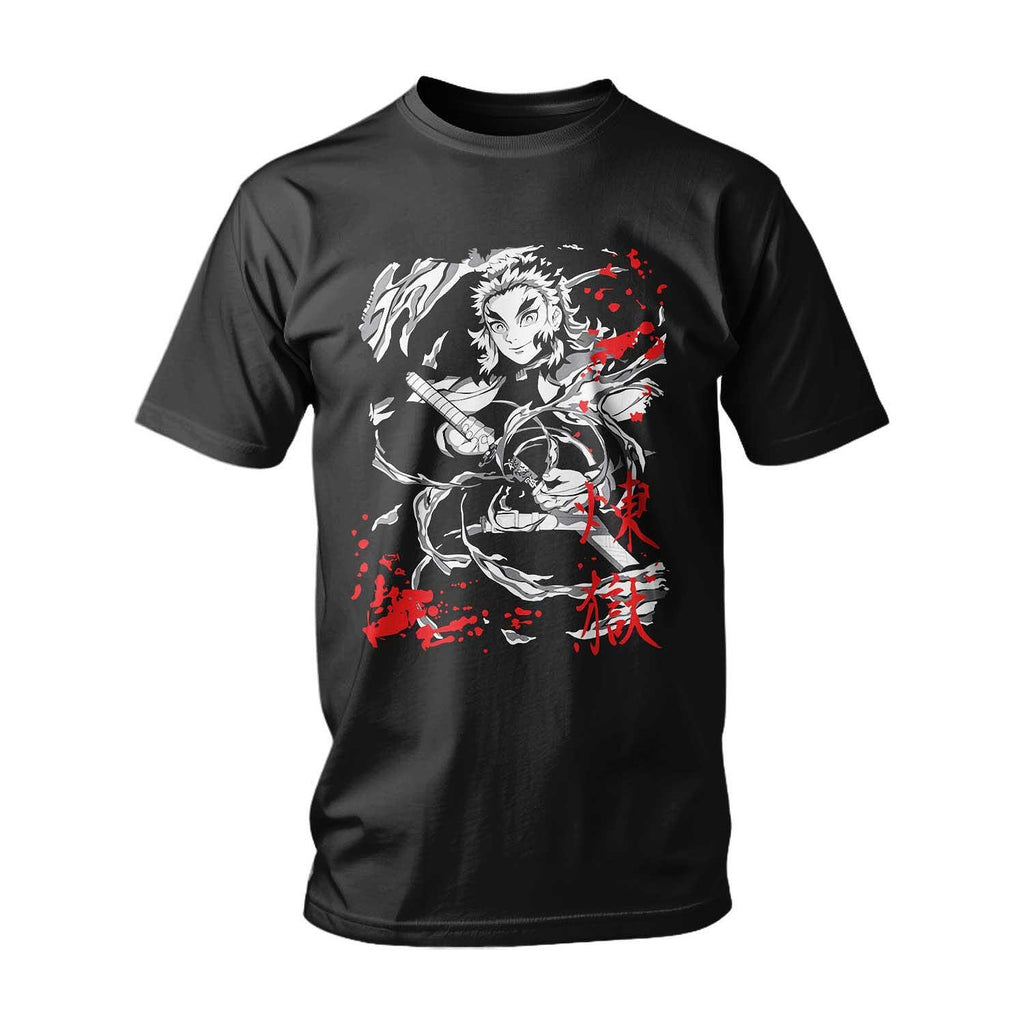 T-shirt Demon Slayer Burning Resolve