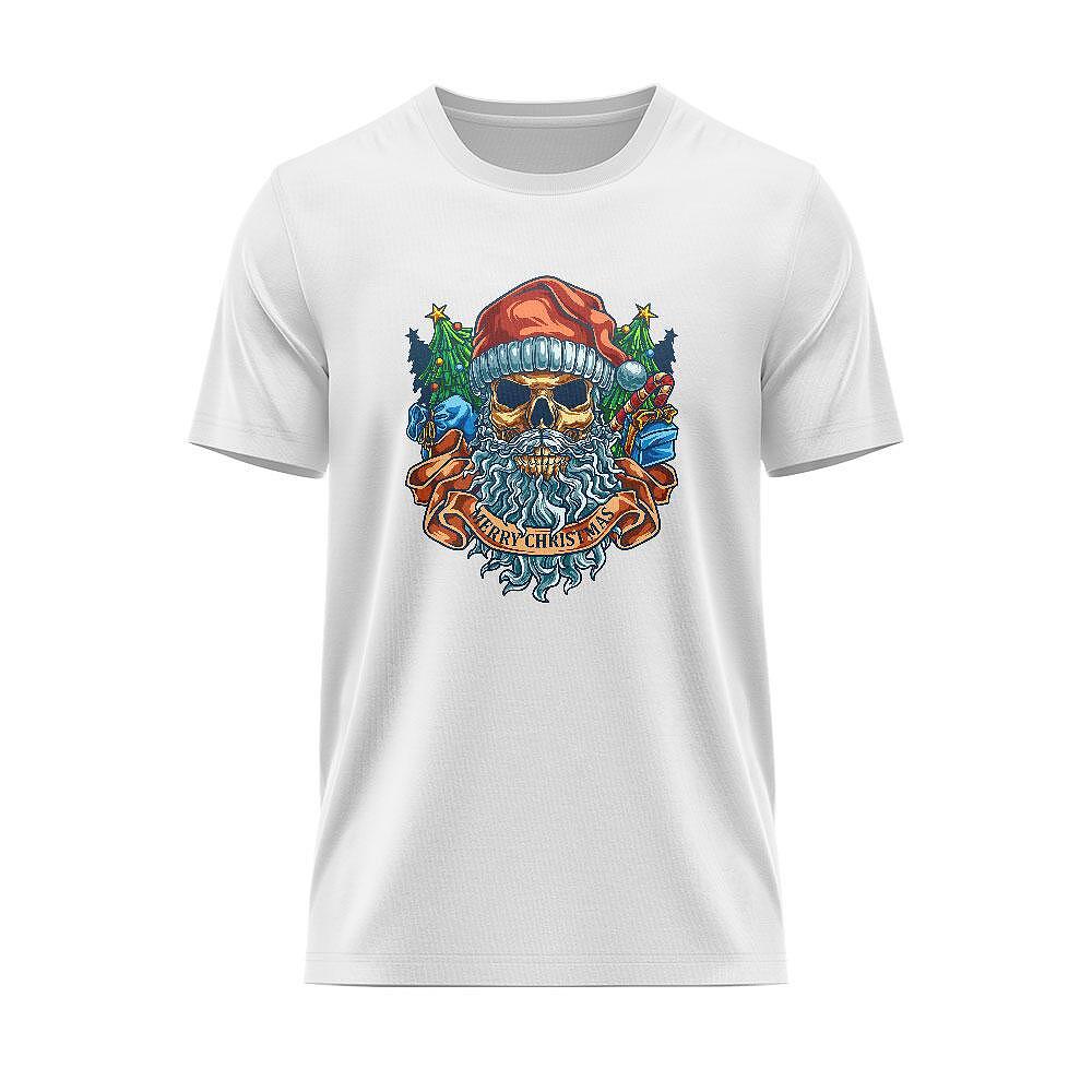 Tricou Skull Santa With Presents 2 CHR_20