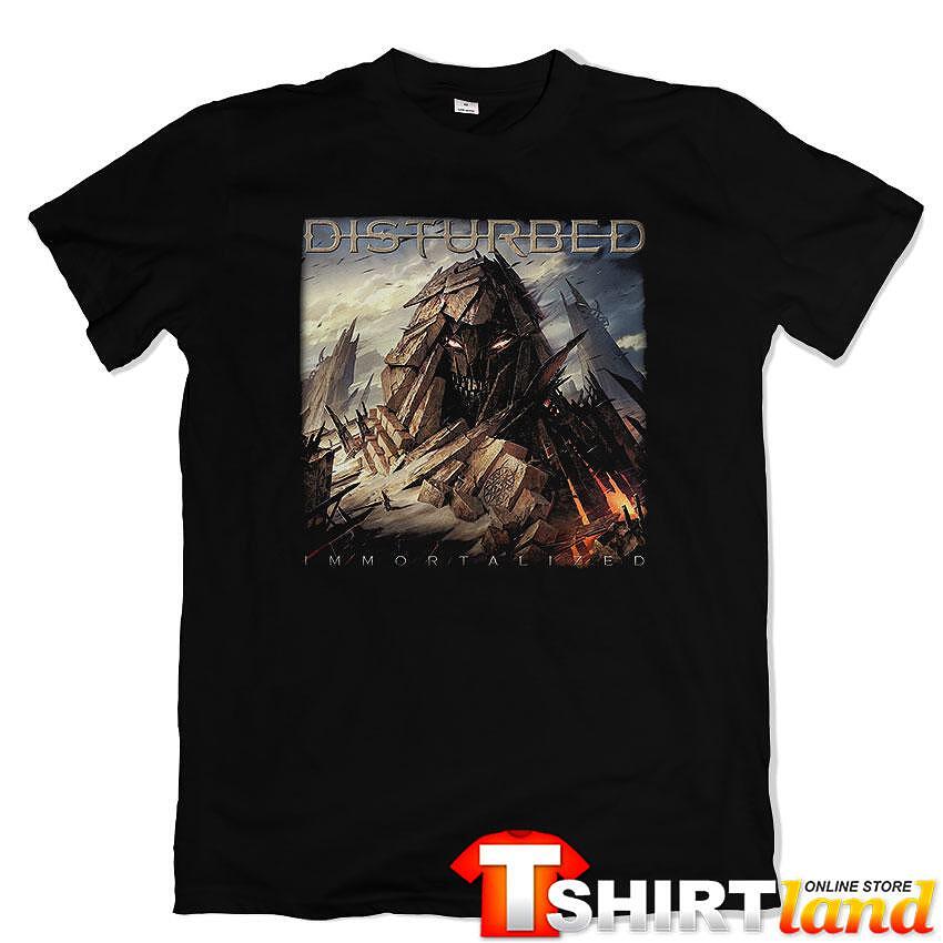 T-shirt Disturbed Immortalized