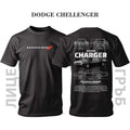 Tricou DODGE CHARGER 1970