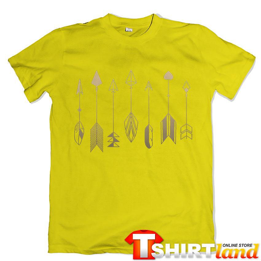 T-shirt Arrows Feathers Heart