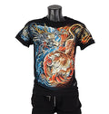 T-shirt Dragon and Tiger's Fight FHD-54