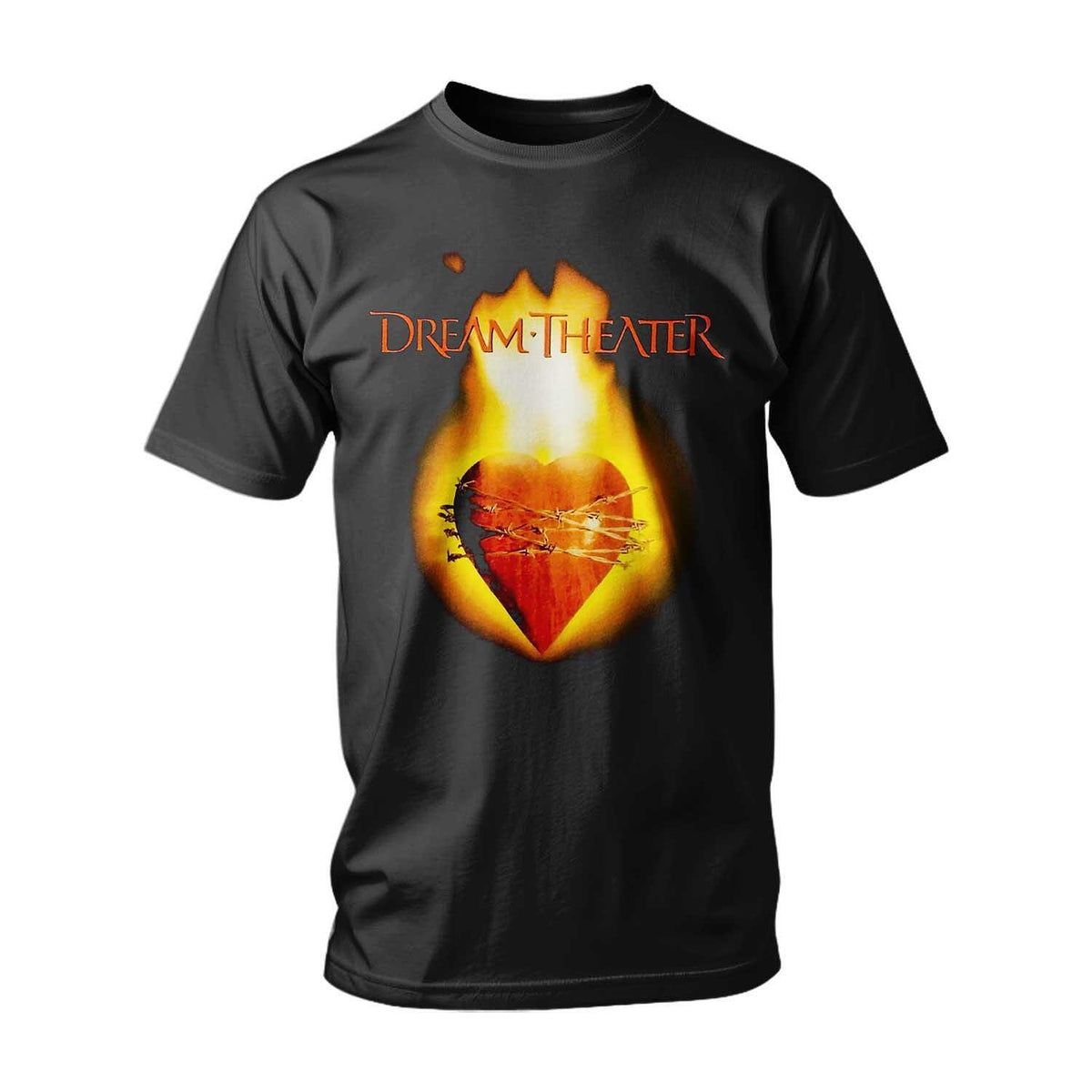 Tricou Dream Theater Flaming Heart