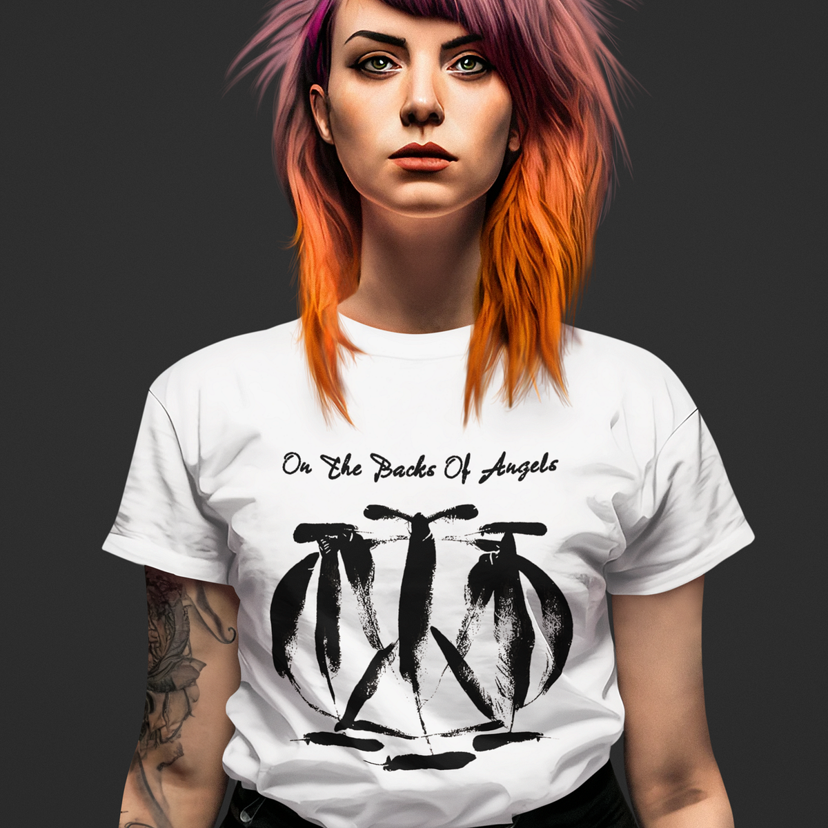 Tricou Dream Theater On The Back Of Angels
