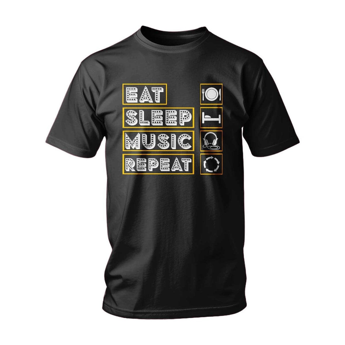 T-shirt Eat, Sleep, Music, Repeat