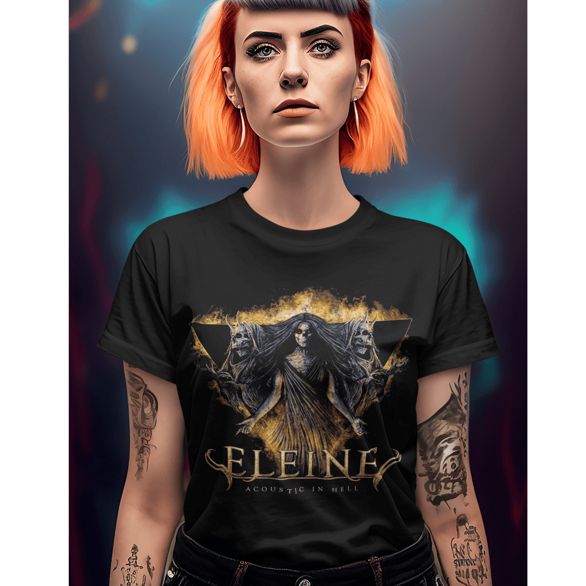 Tricou Eleine - Acoustic In Hell