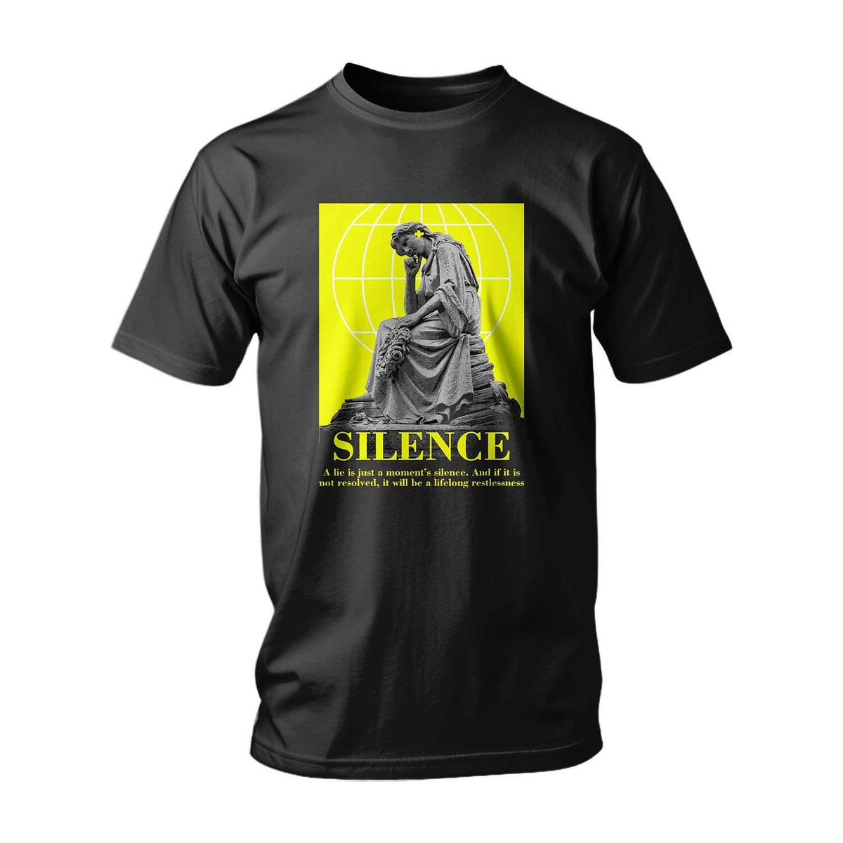 T-shirt Silence