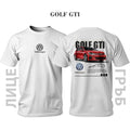 T-shirt RED VOLKSWAGEN GOLF GTI