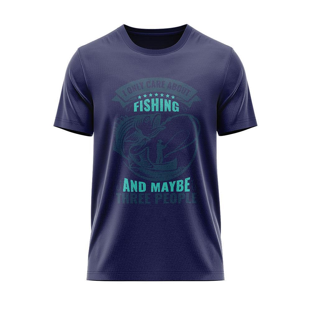 T-Shirt I Only Care About Fishing
